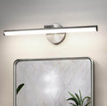 LED Vanity Light - Sleek Chrome Linear Bar Fixture
