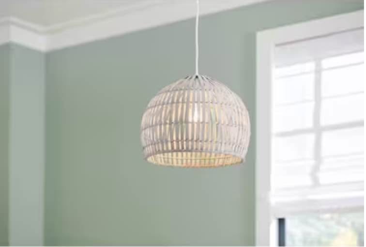 Allen + Roth Vale 1-Light Hanging Pendant Light