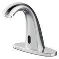 Project Source Chrome Touchless 4-in Centerset Bathroom Sink Faucet