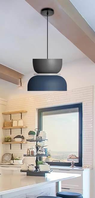 Modern Stacked Pendant Light