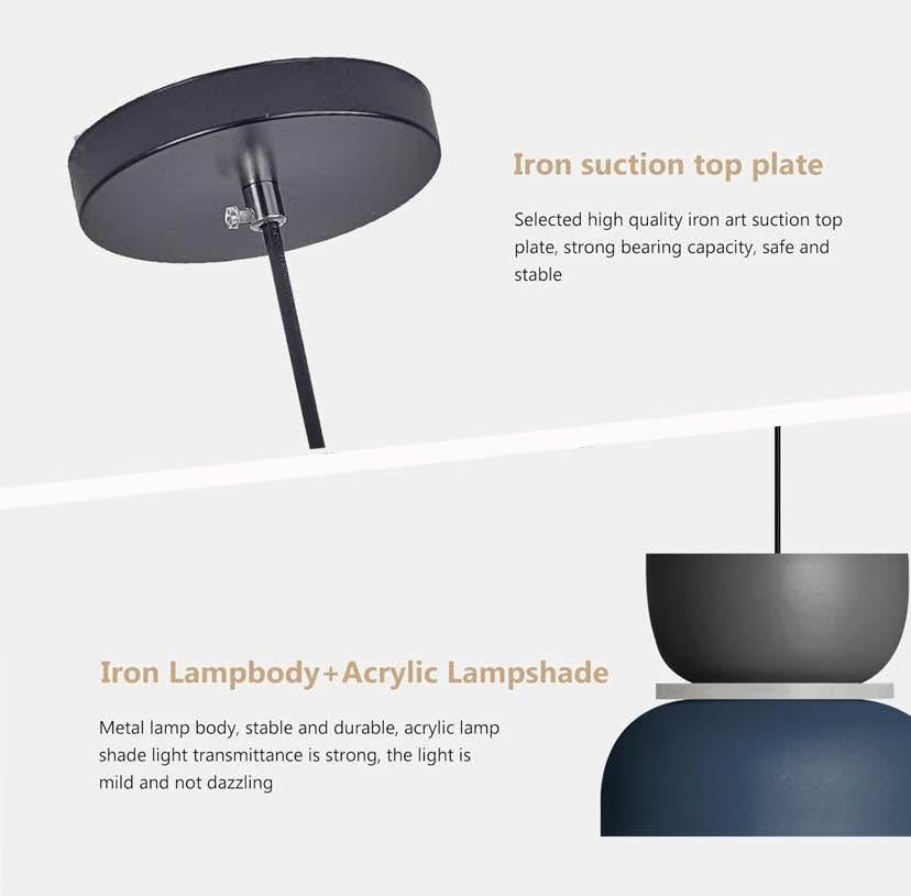 Modern Stacked Pendant Light